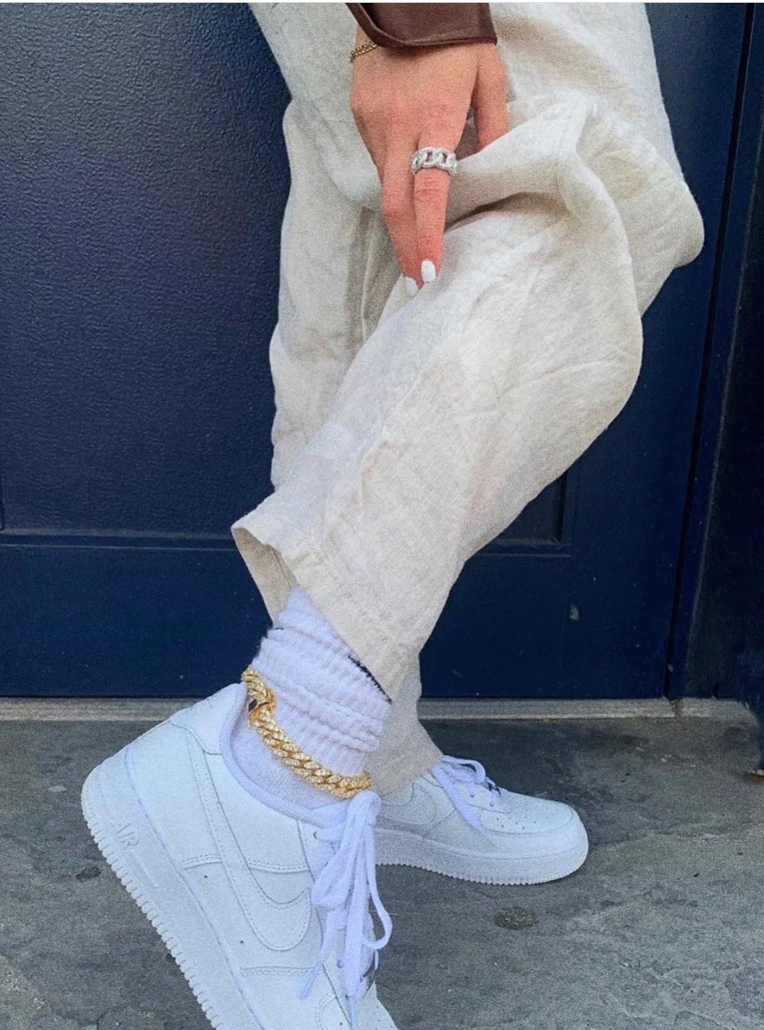 Gold Cuban Anklet - Image 4